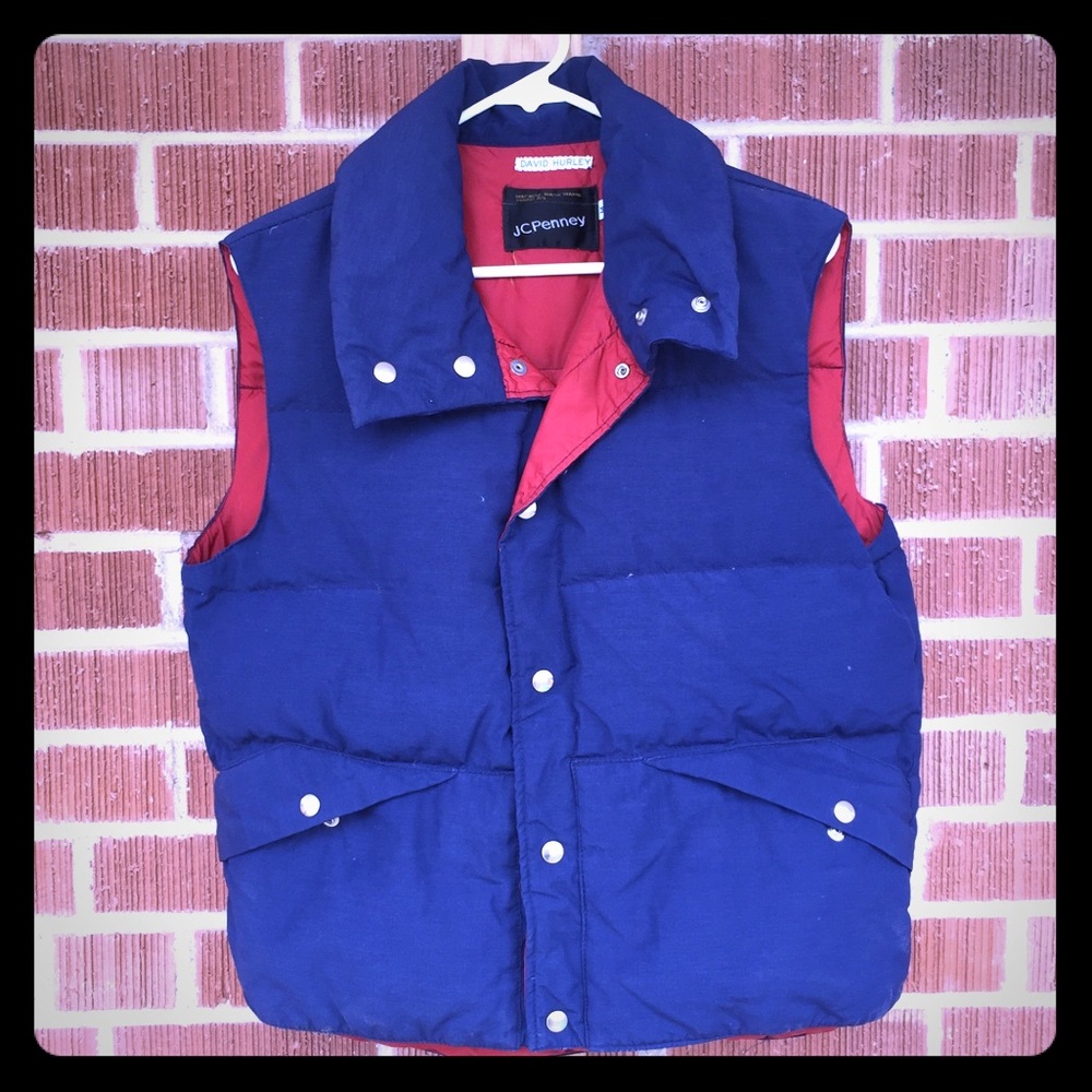 Vintage puffer vest men’s sz M